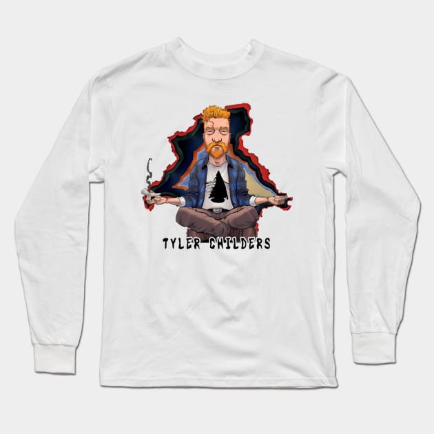 Tyler ritual Long Sleeve T-Shirt by Zackstrom Studio